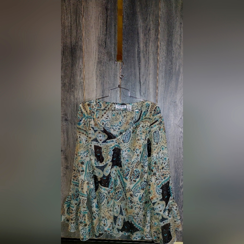 Chico's Paisley Blouse
